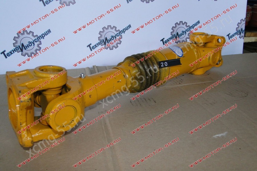 Вал карданный промежуточный (L-510 мм, фланец прямоугольный 4 отв ...